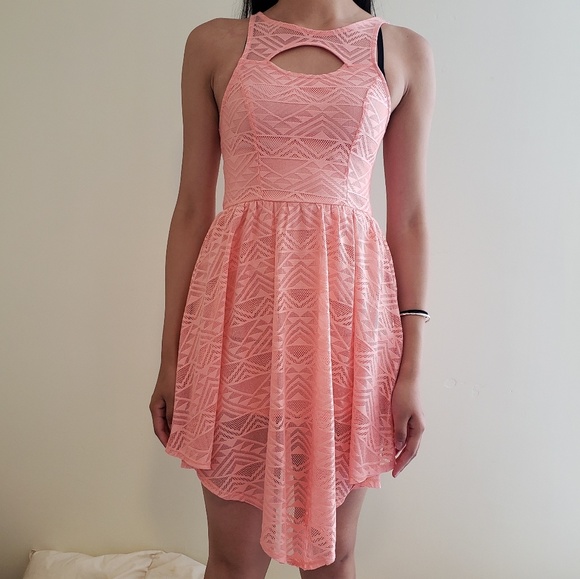 Pink Flowy Summer Dress - Picture 1 of 4